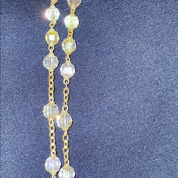 Genuine Crystal and Silver Rosary - Picture 6 of 8